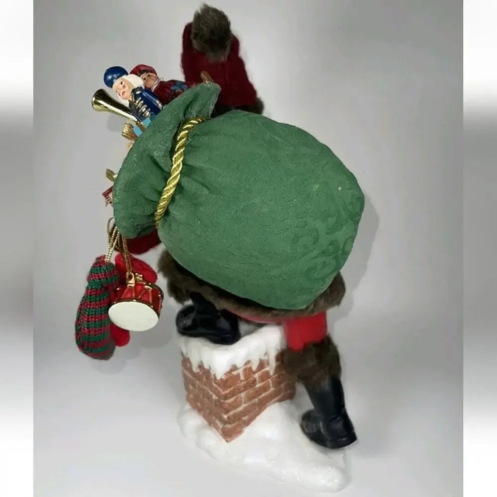 Thomas Kincaid’s  So Real Santa Collection “The Wonder Of Christmas” Figurine I
